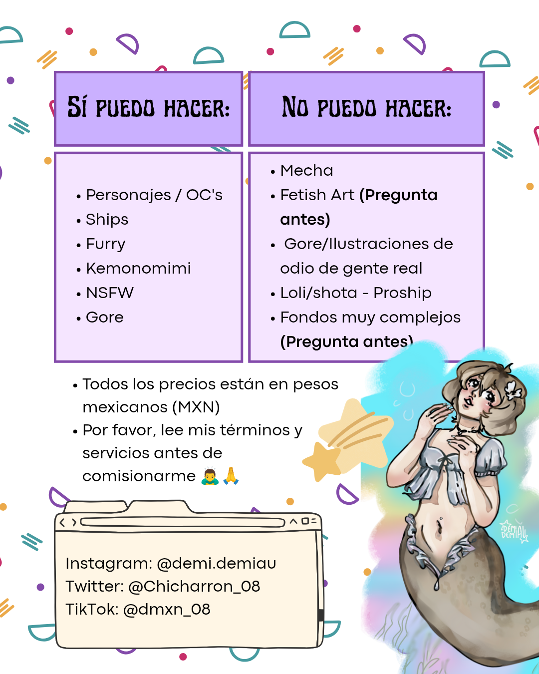 Reglas de Comisiones